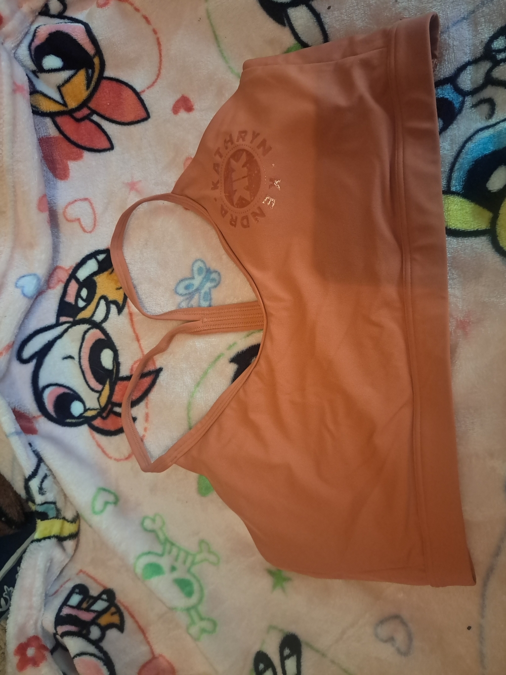 Gymshark KK twins Peach Sports Bra